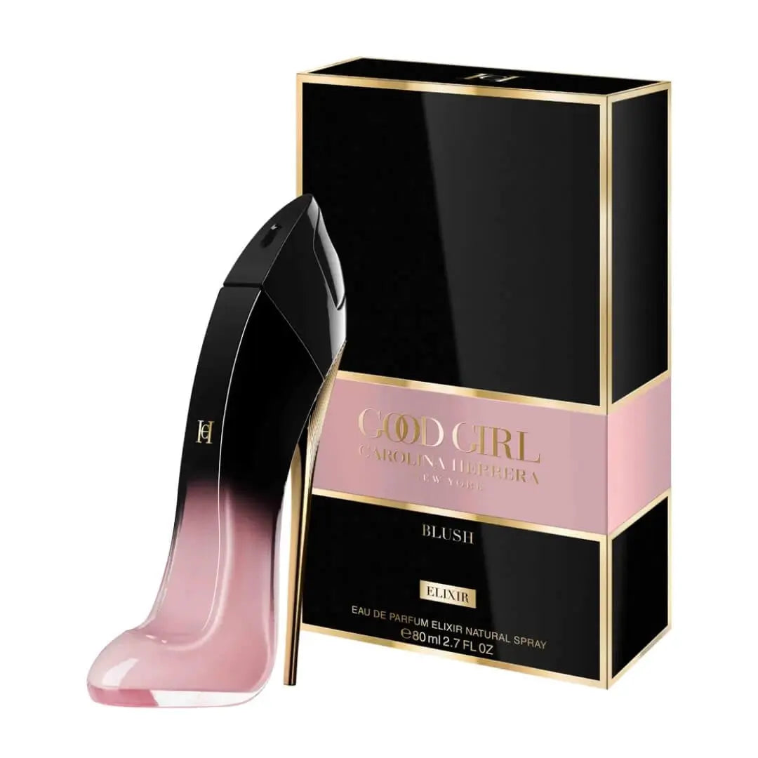 Carolina Herrera Good Girl Blush Elixir EDP 80ml for Women perfume bottle.