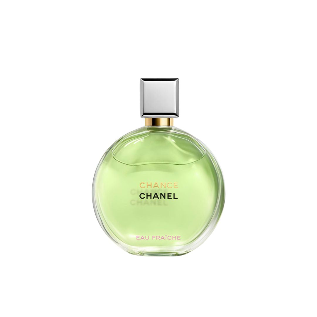 Chanel Chance Eau Fraiche EDP 50ml perfume bottle on a white background