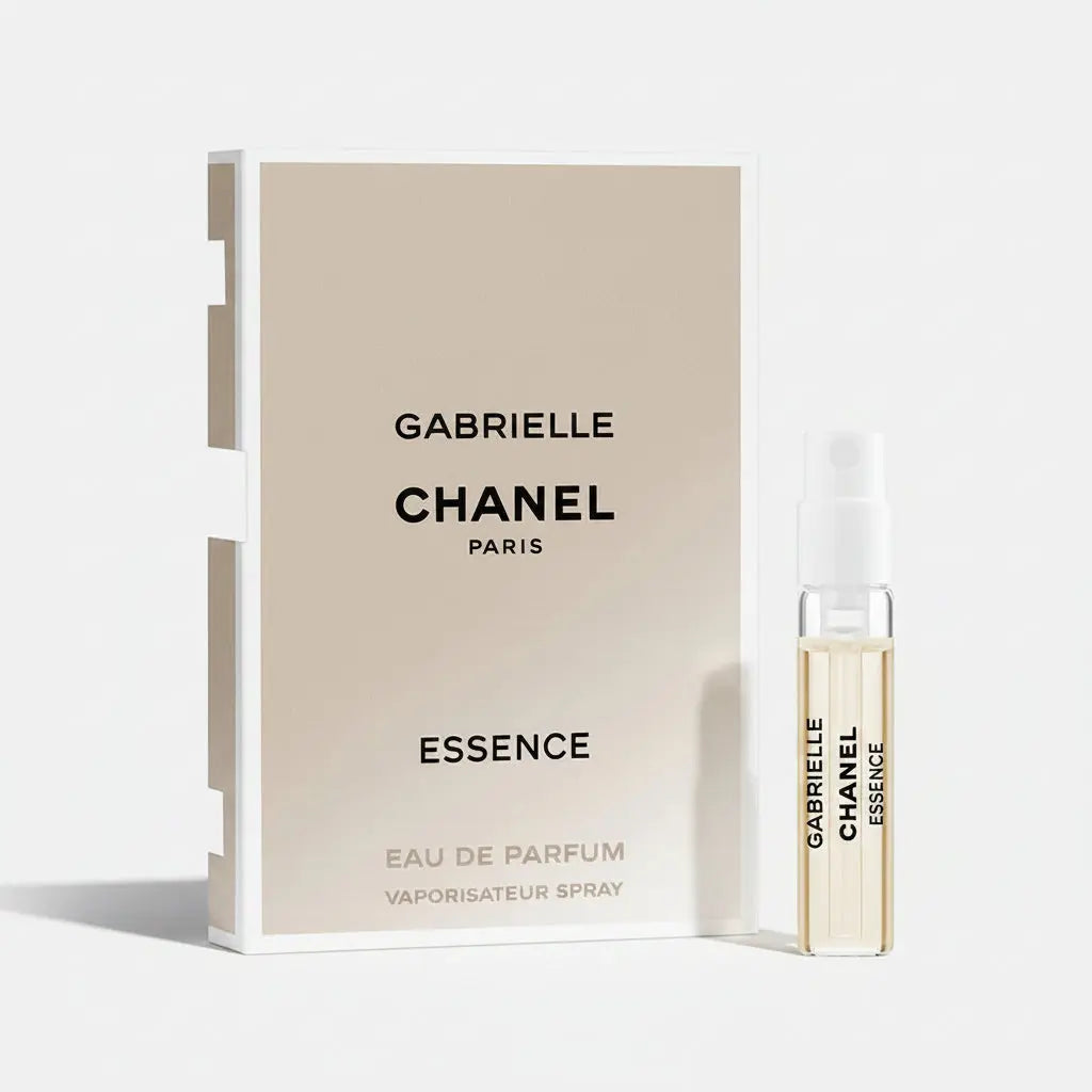 Chanel Gabrielle Essence perfume packaging on a white background