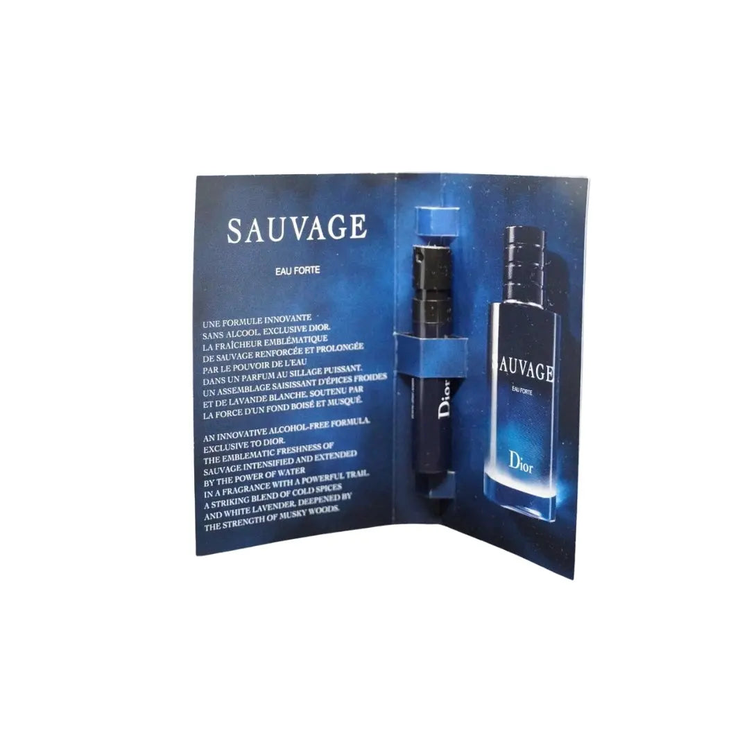 Christian Dior Sauvage Eau Forte Parfum 1ml Sample Vial for Men - Trial Size Available at Gadgets Online NZ LTD Open View