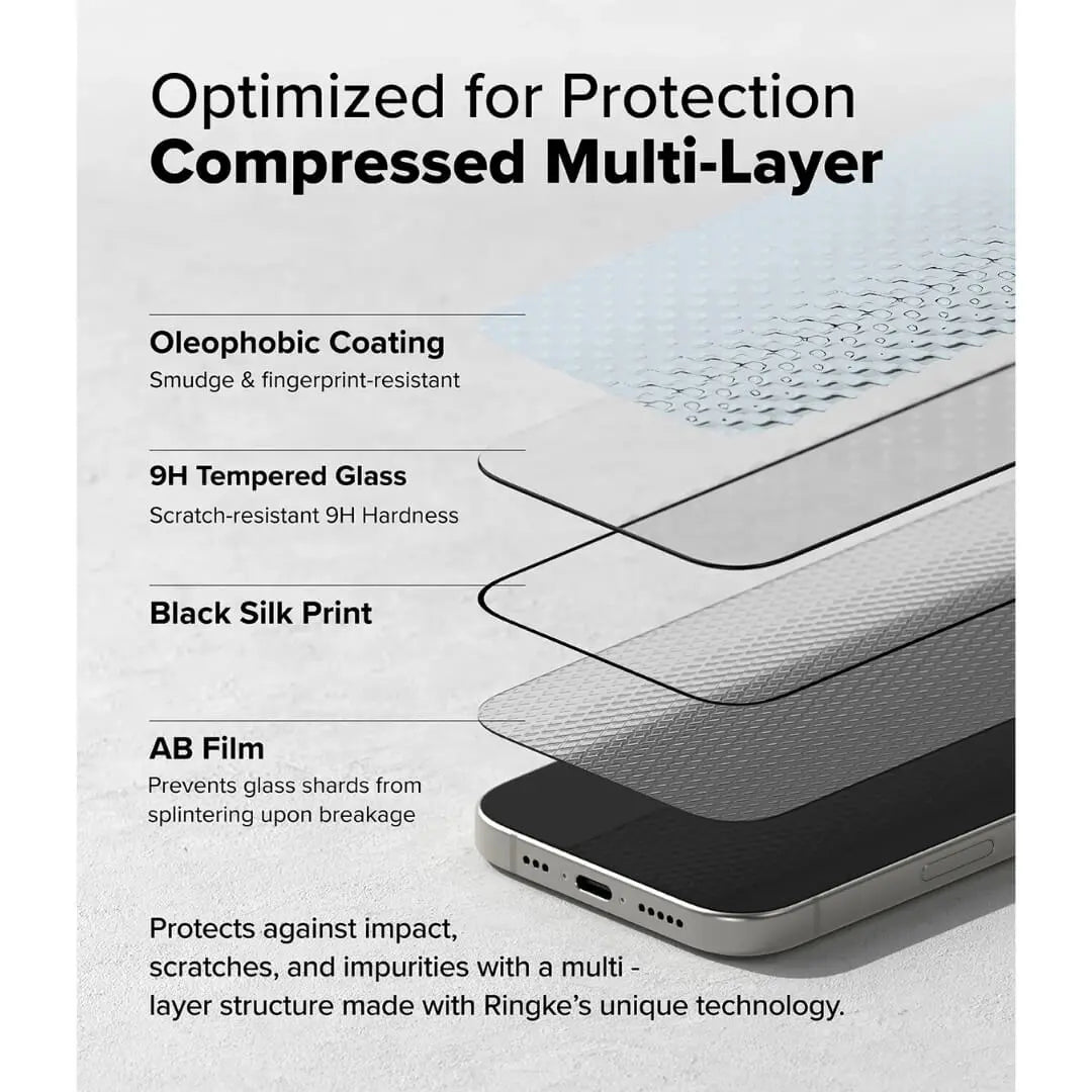 Compressed with multi-layer protection to cover from scratch and mark