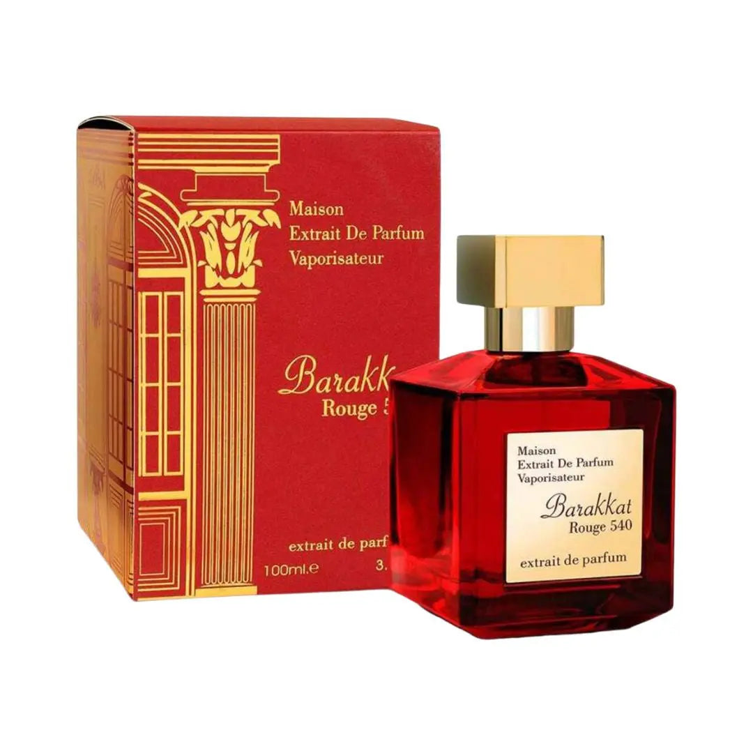 Fragrance World Maison Barakkat Rouge 540 100ML EDP Unisex in NZ