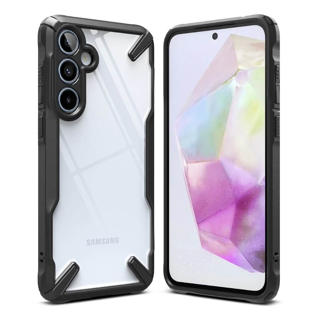 Samsung Galaxy A35 Case Fusion-X Black by Ringke