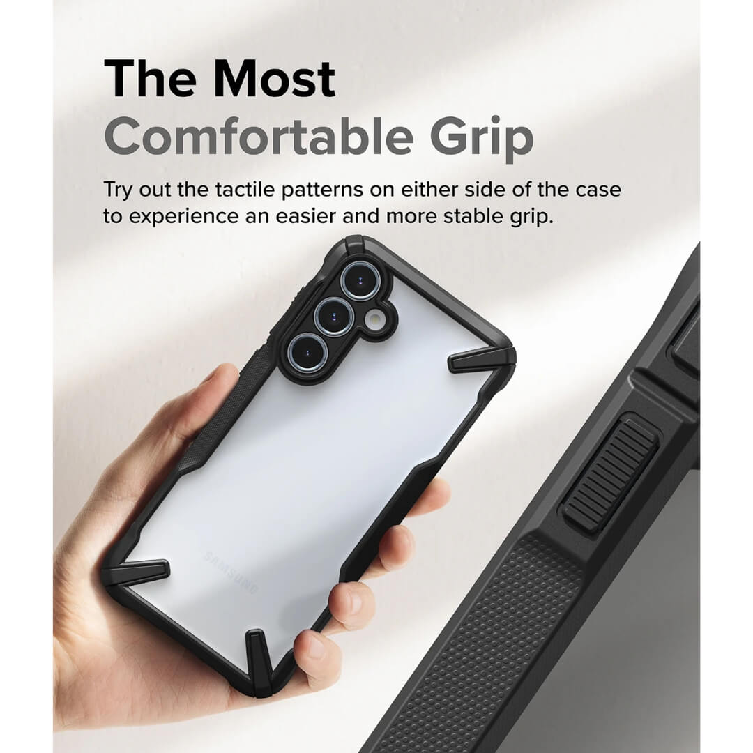 Most Comfortable grip with tactile patterns