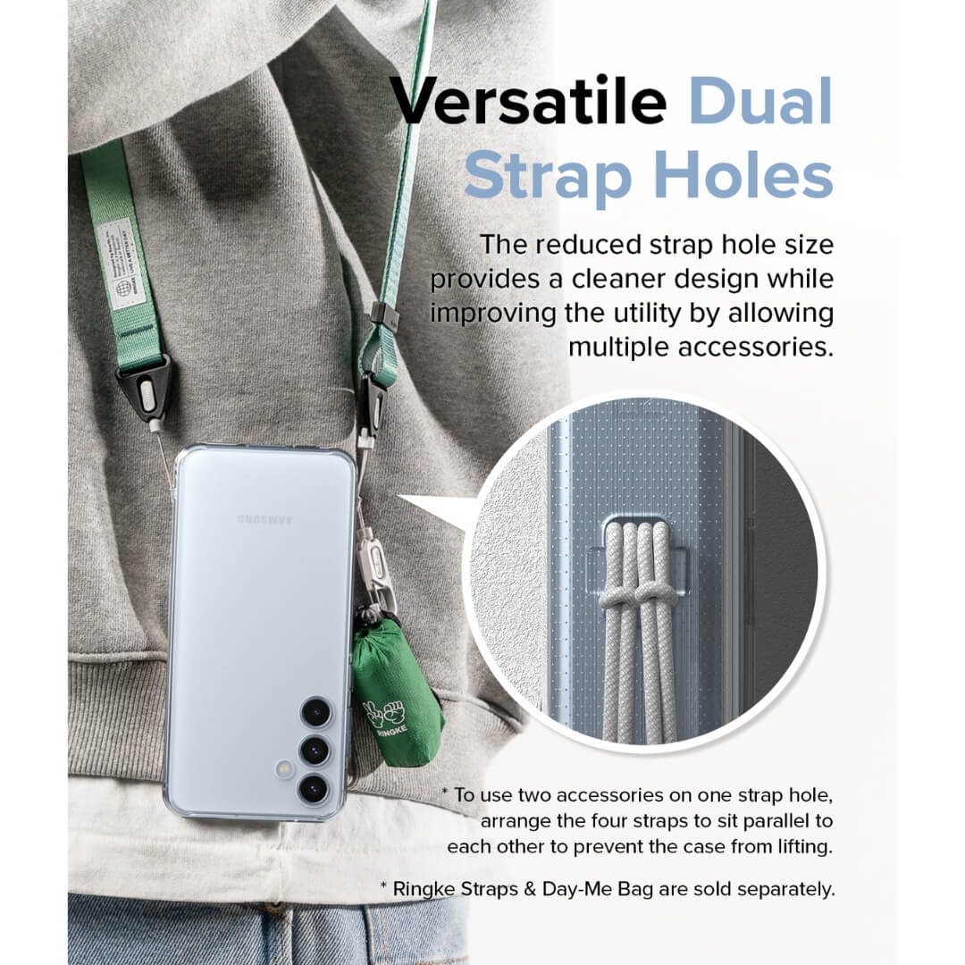 Ringke Case are designed to support strap for Galaxy A35