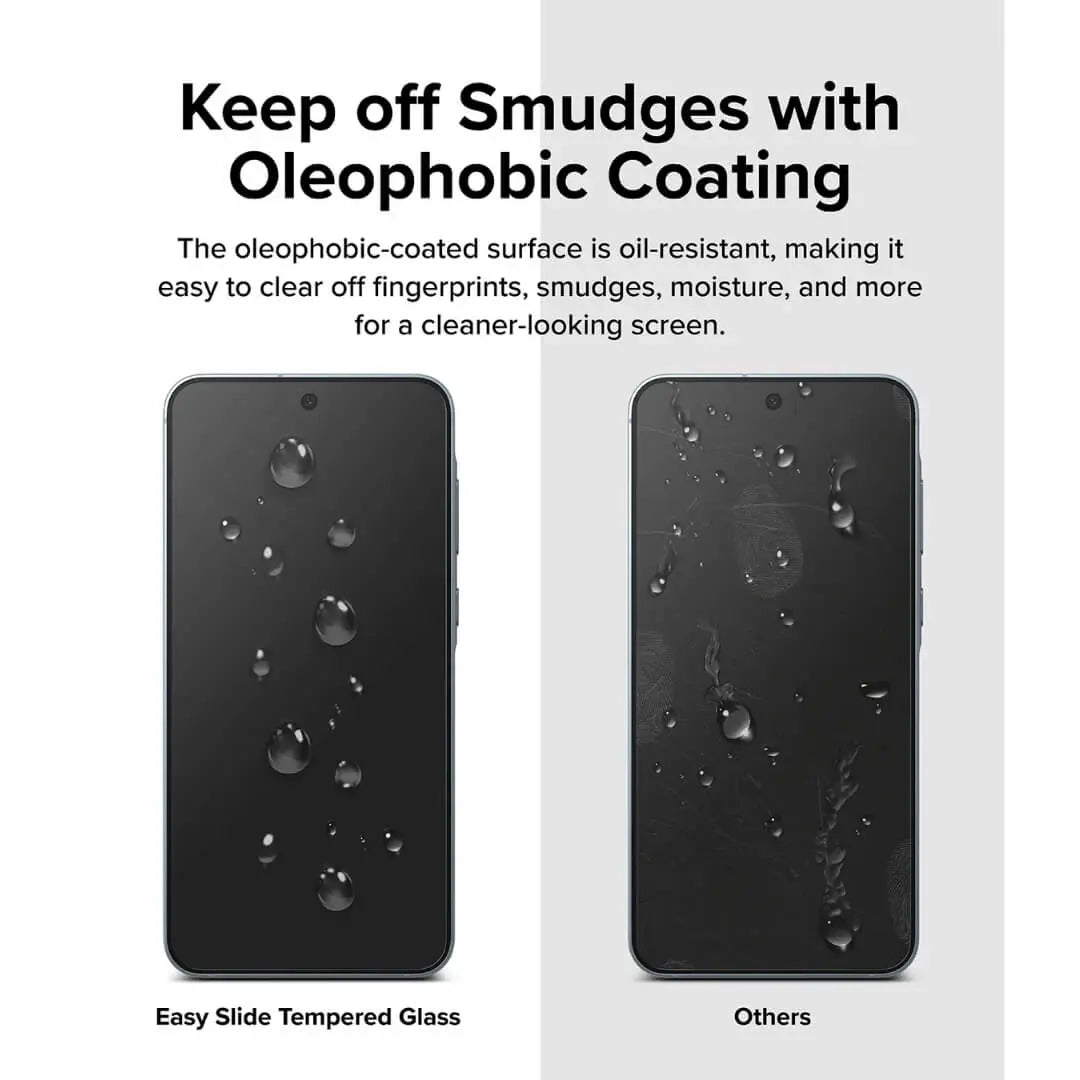 Samsung Galaxy A35 Screen Protector Easy Slide Tempered Glass 2 Pack Ringke