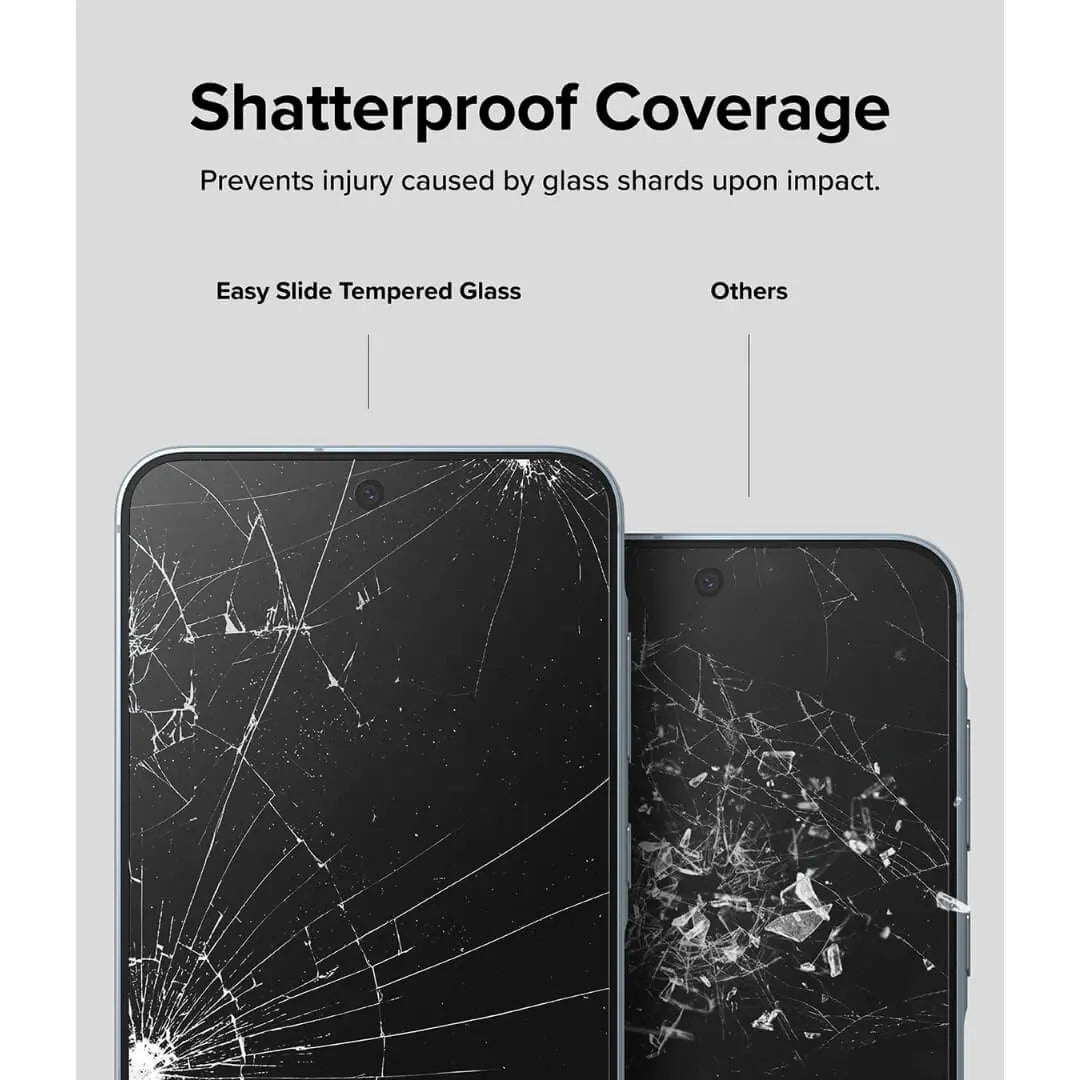 Samsung Galaxy A35 Screen Protector Easy Slide Tempered Glass 2 Pack Ringke