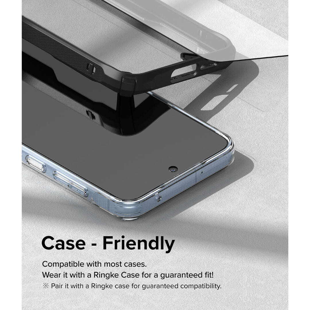 Samsung Galaxy A35 Screen Protector Easy Slide Tempered Glass 2 Pack