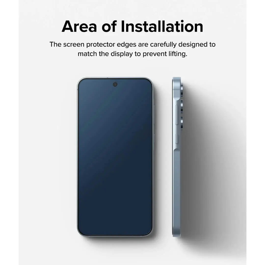 Samsung Galaxy A35 Screen Protector Easy Slide Tempered Glass 2 Pack Ringke