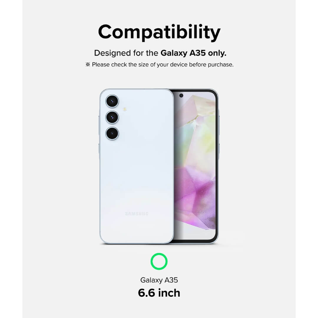 Designed for Galaxy A35 mobile phone