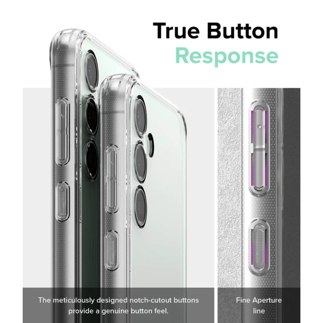 Samsung Galaxy S23 FE Case Fusion Clear By Ringke