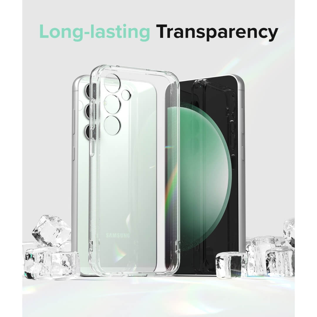 Samsung Galaxy S23 FE Case Fusion Clear By Ringke