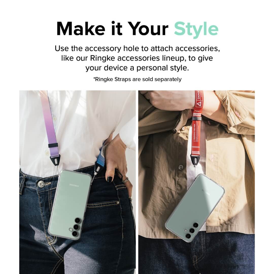 Samsung Galaxy S23 FE Case Fusion Clear By Ringke