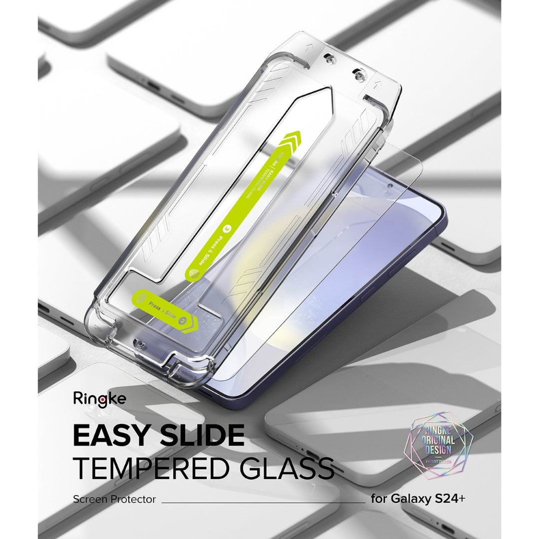 Ringke Easy Slide Tempered Glass Screen Protector for Galaxy S24+