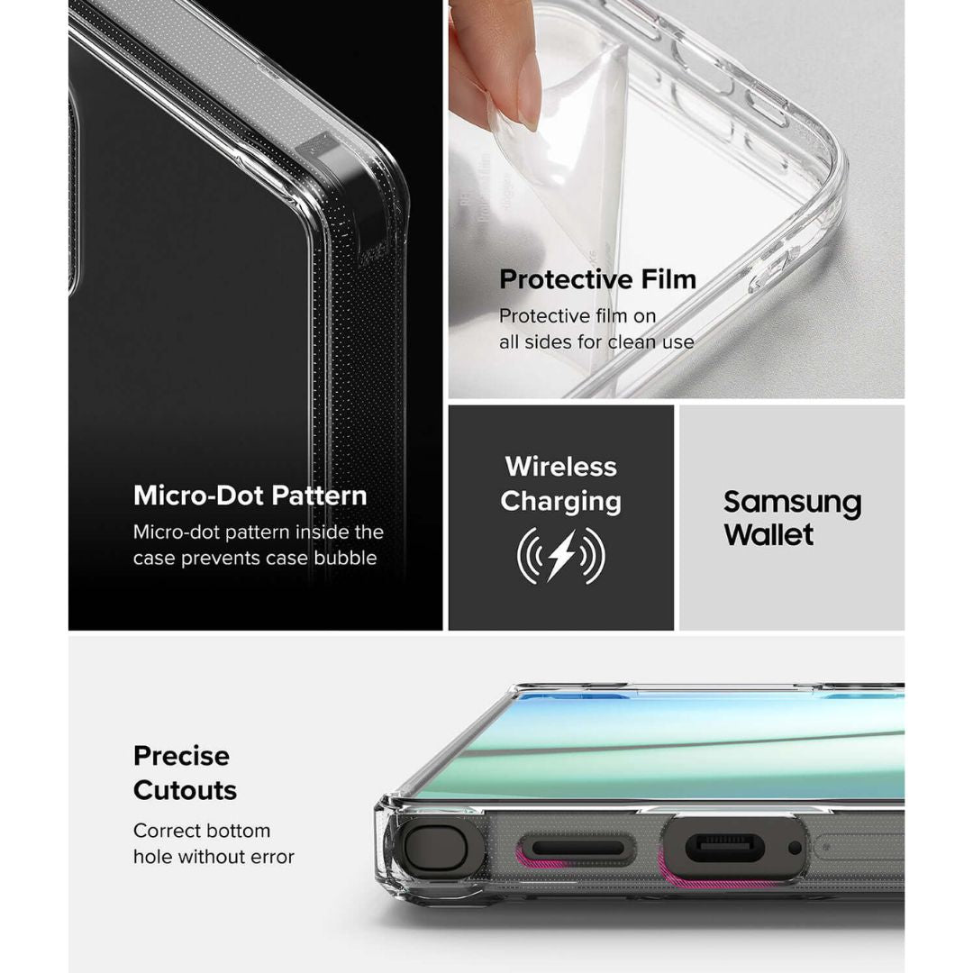 S25 Ultra Case with Wireless Charging