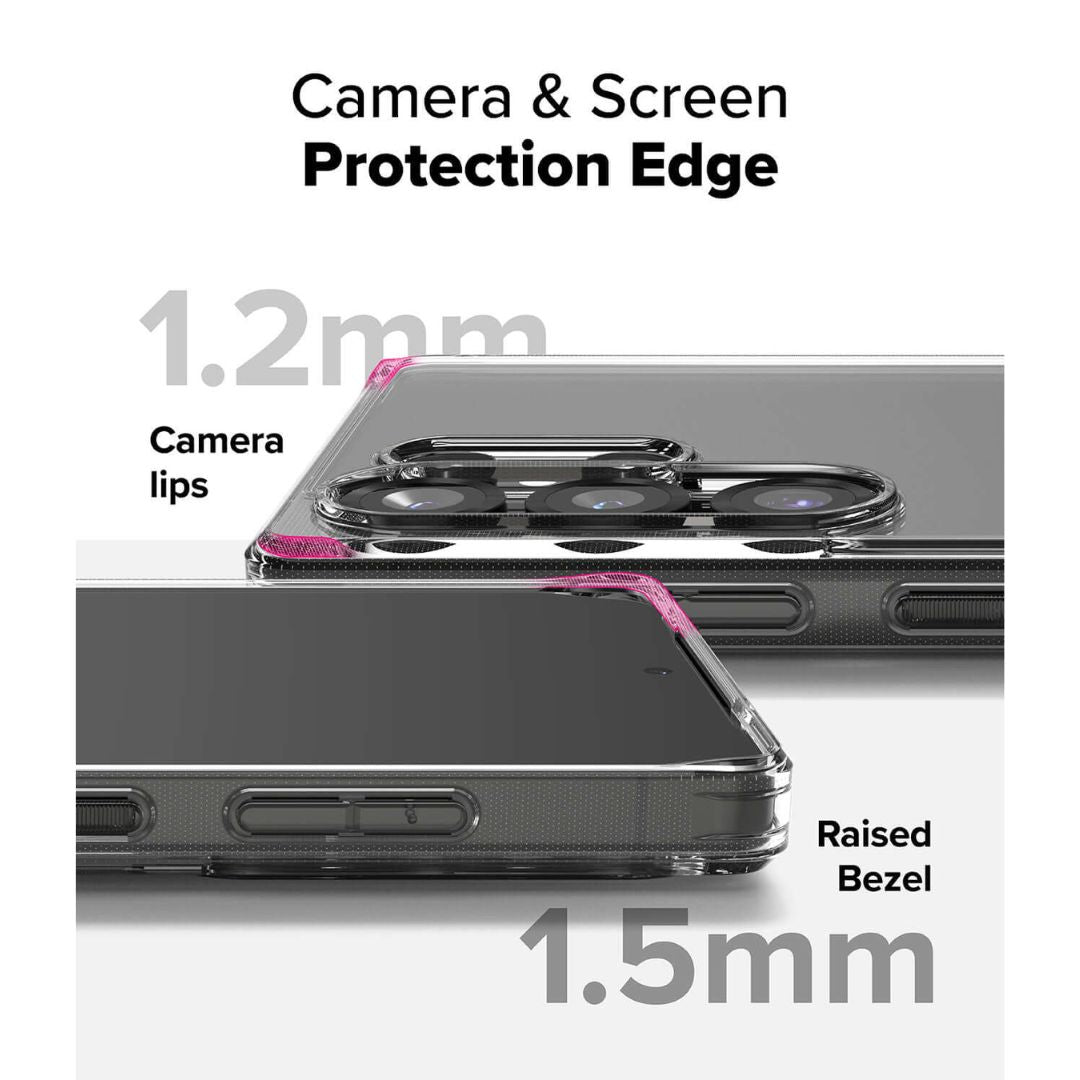 S25 Ultra Case Camera & Screen Protection Edge