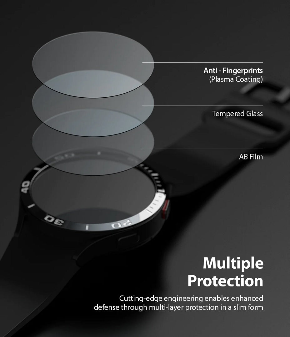 Get multiple layers of protection with the Galaxy Watch screen protector.