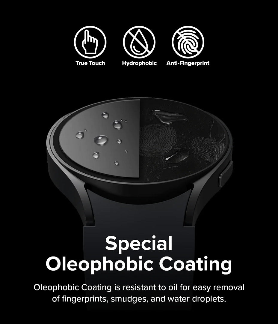 Galaxy Watch 6 40mm Screen Protector Glass 4Pack R3 by Ringke