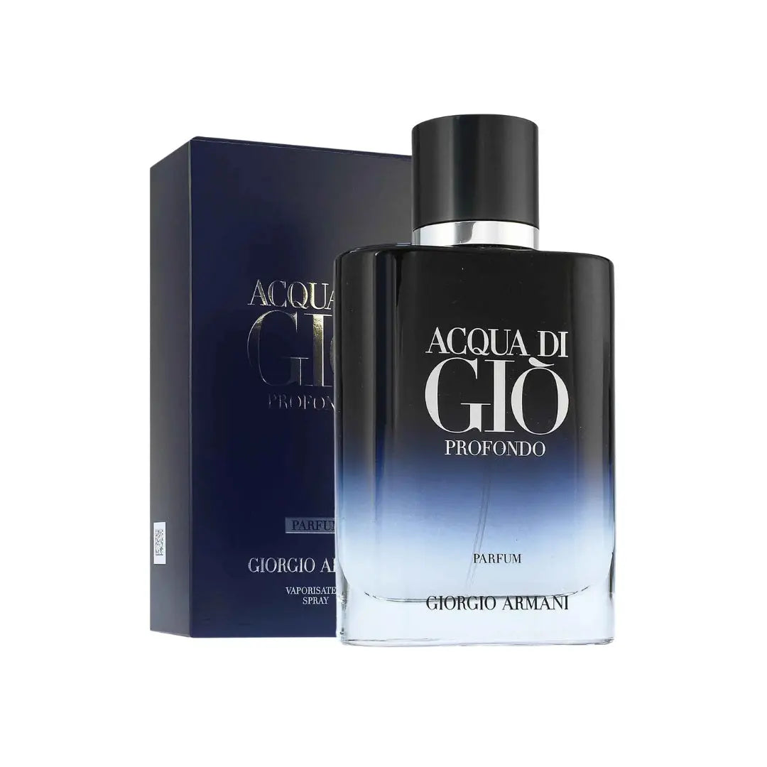 Giorgio Armani Acqua Di Gio Profondo Parfum 50ml bottle and packaging