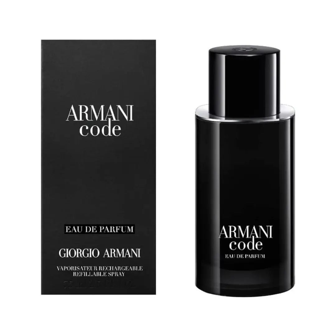 Giorgio Armani Code EDP 125ml bottle and packaging