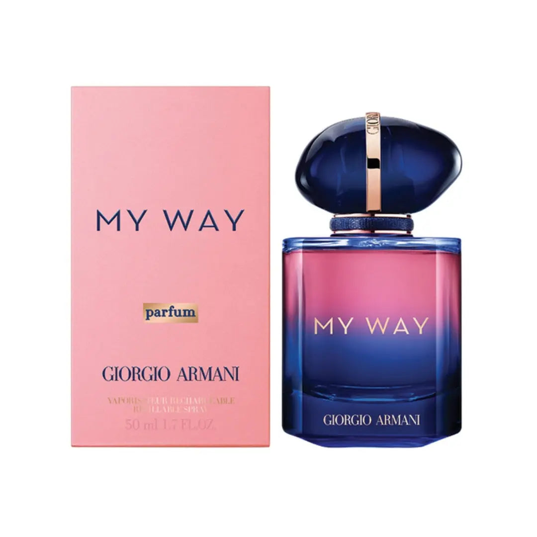 Giorgio Armani My Way Parfum 50ml bottle and packaging