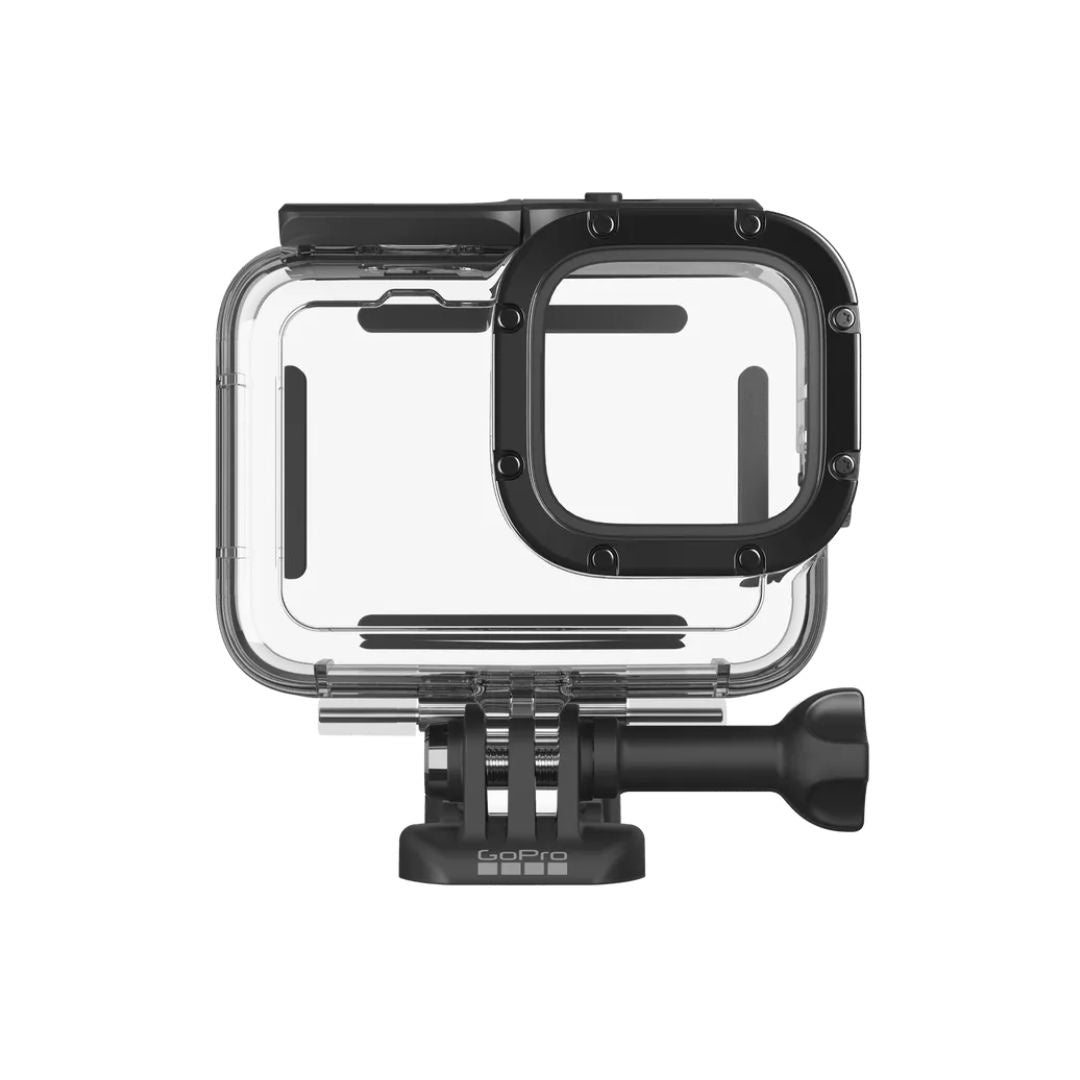 GoPro Protective Housing for HERO13, HERO12, and HERO11, showing the mounting buckle.
