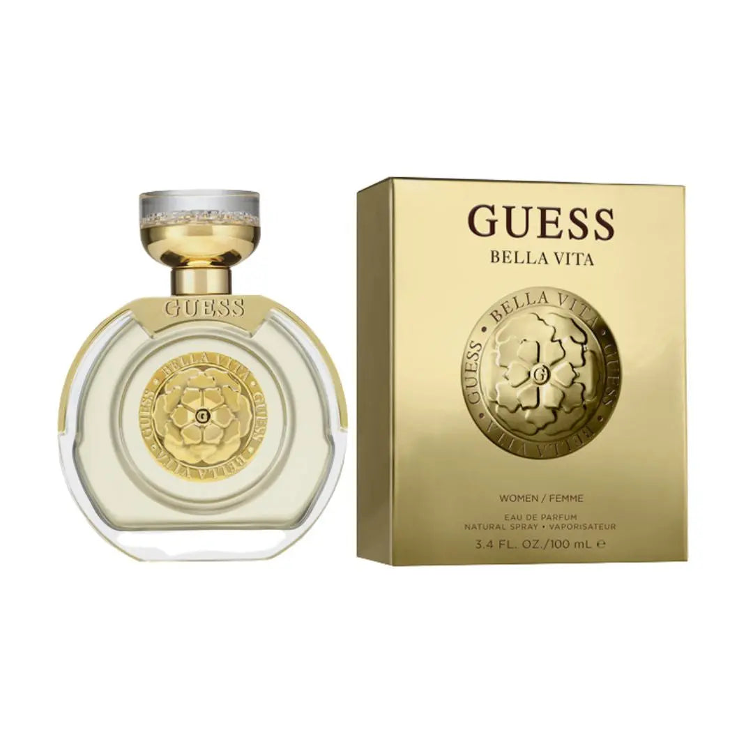 Guess Bella Vita EDP 100ml bottle and box NZ