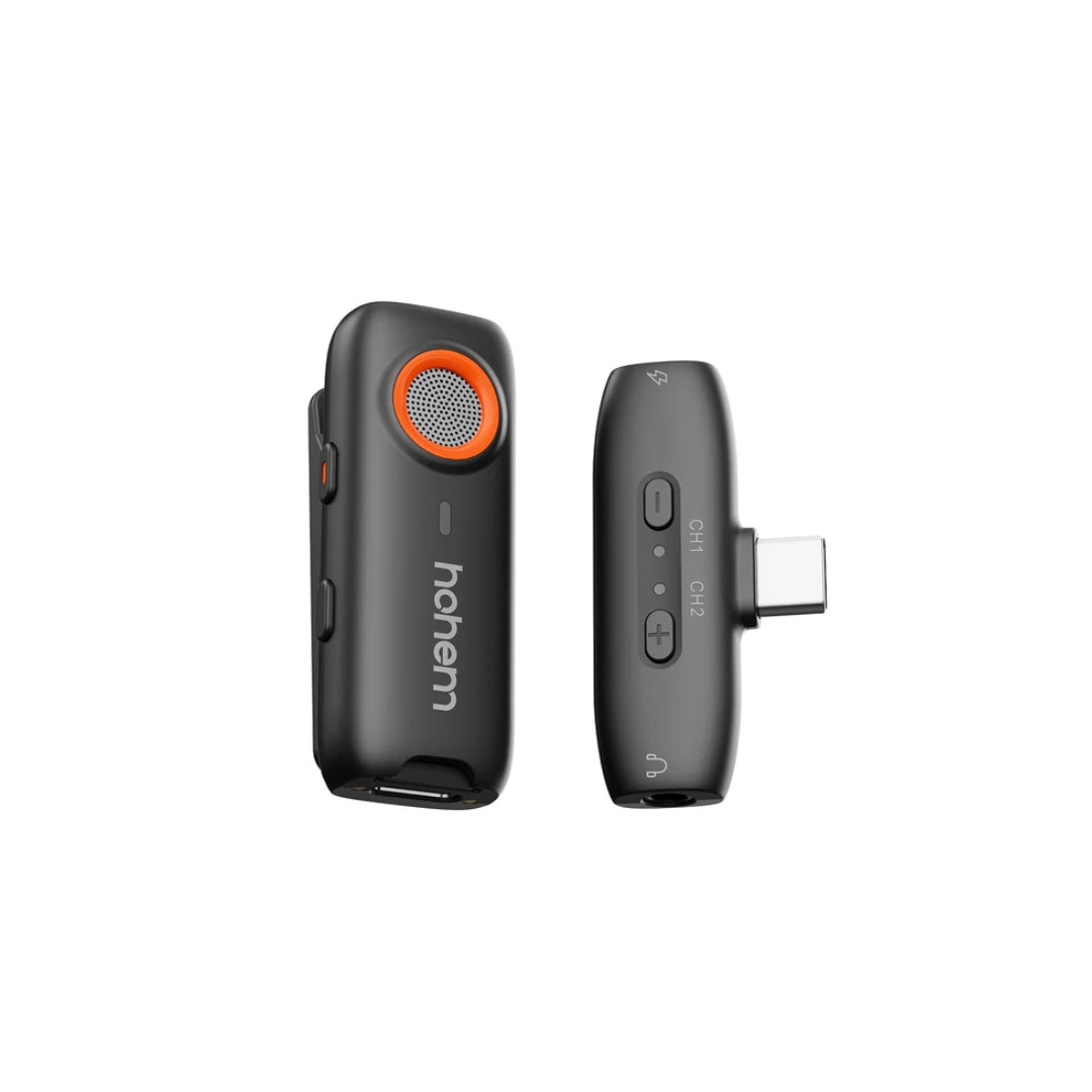 Hohem Microphone MIC-01 (2TX + 1RX + Charging Case ) Type-C