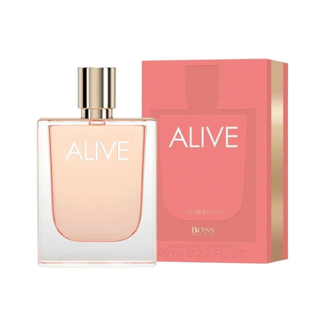 Hugo Boss Alive EDP 80ml for Women bottle and box