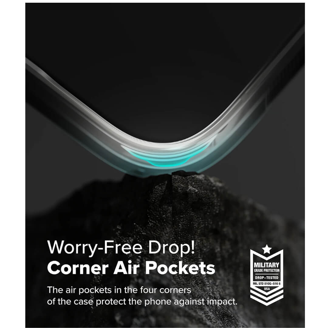 Hybrid case with Flexible TPU (Polyurethane) back