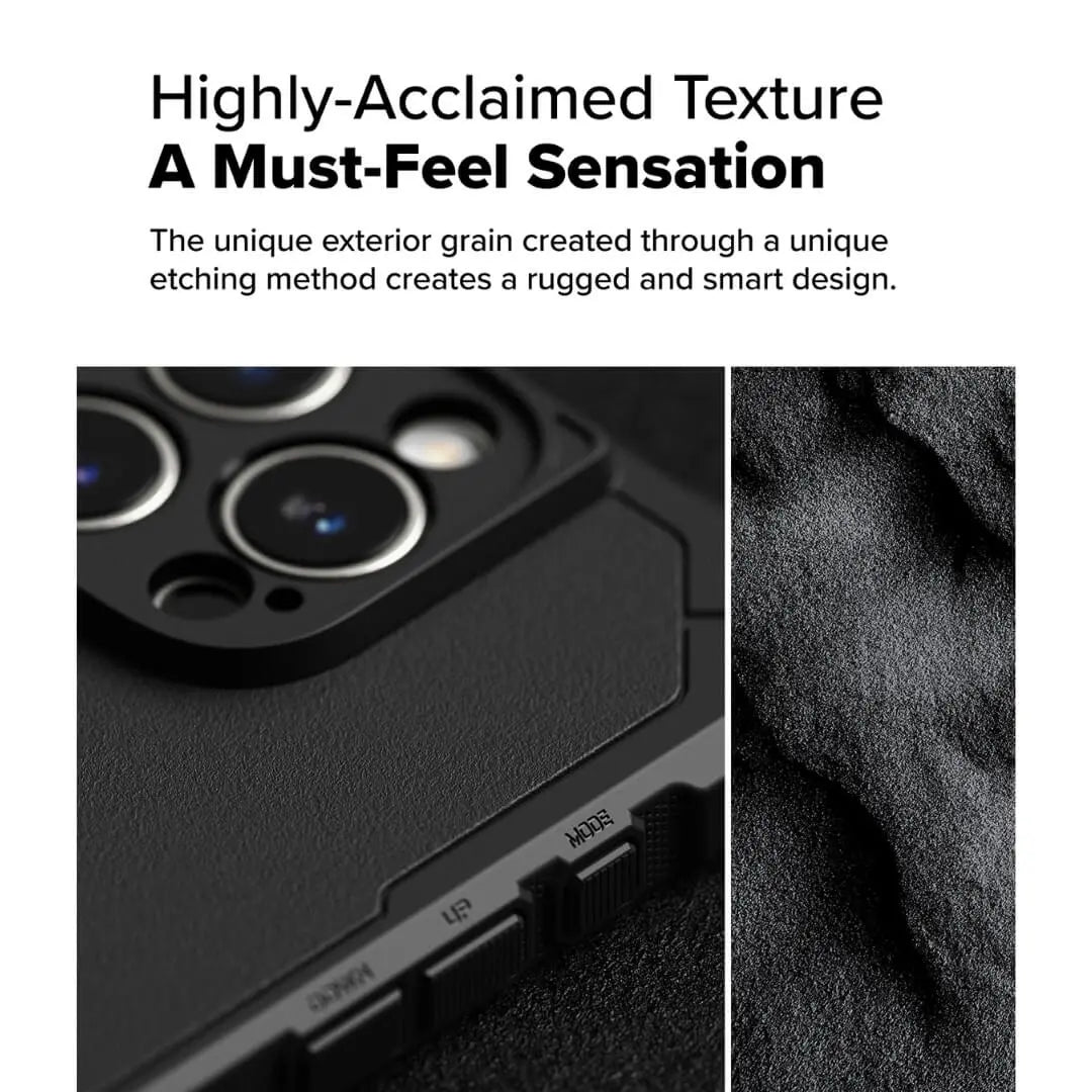 iPhone 16 Pro Case Rugged Gear Magnetic Black by Ringke Ringke