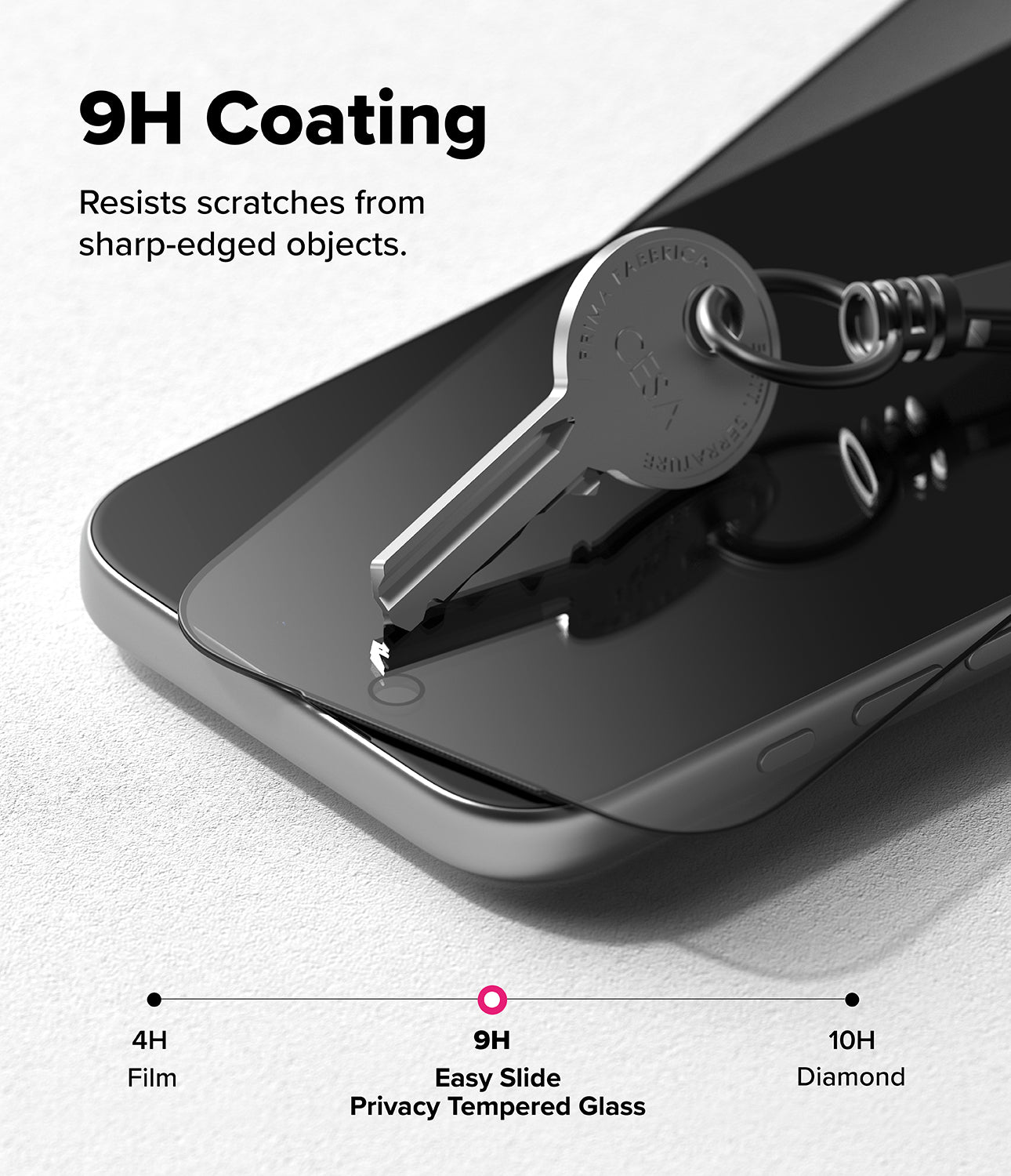 iPhone 17 Pro Max Easy Slide Privacy Glass 2 Pack by Ringke