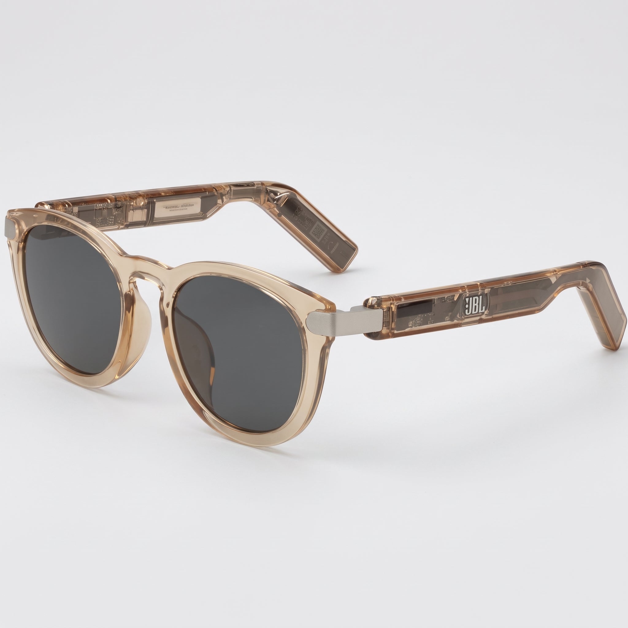 JBL Soundgear Frames Audio Glasses Round - Amber