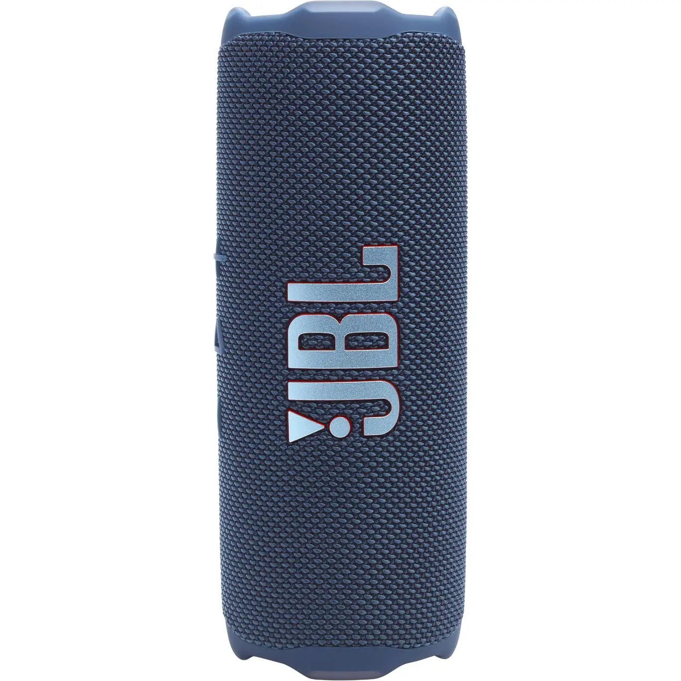 JBL Flip 7 speaker submerged halfway in water or sitting on a dusty surface, emphasizing the IP68 waterproof and dustproof features.