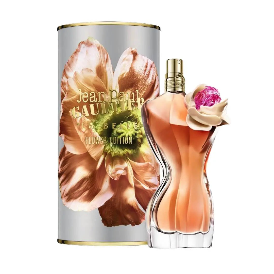 Jean Paul Gaultier La Belle Flower Edition EDP 100ml women's perfume bottle and packaging