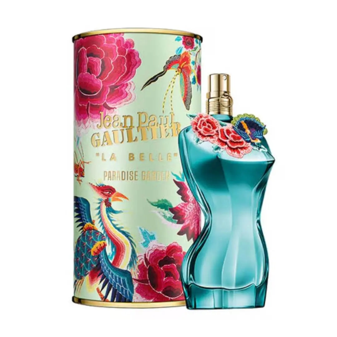 Jean Paul Gaultier La Belle Paradise Garden EDP 100ml women's perfume bottle and packaging