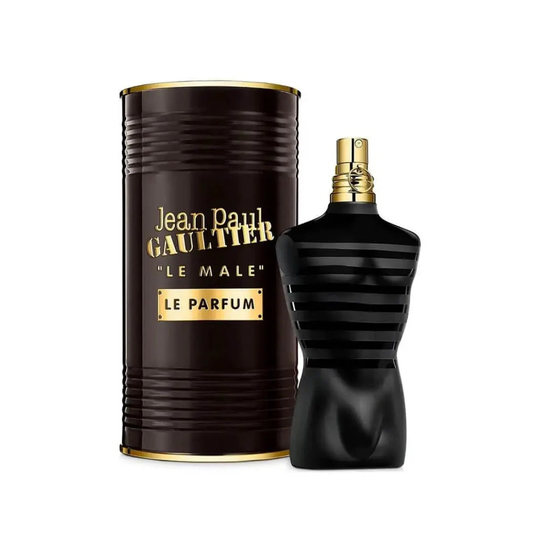Jean Paul Gaultier Le Male Le Parfum EDP Intense 75ml men's perfume bottle and packaging