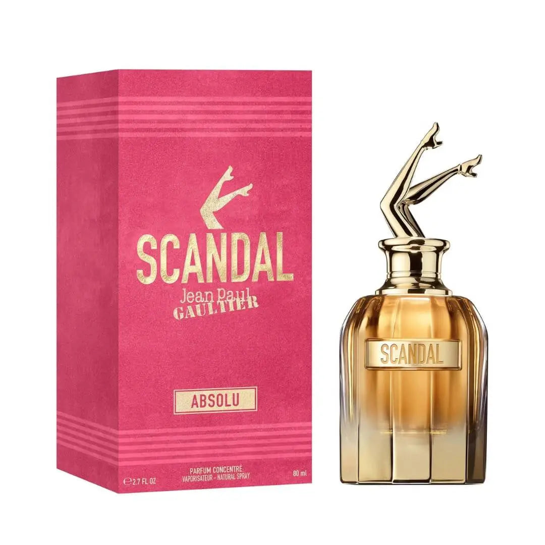 Jean Paul Gaultier Scandal Absolu Parfum Concentre 80ml women's perfume bottle and packaging