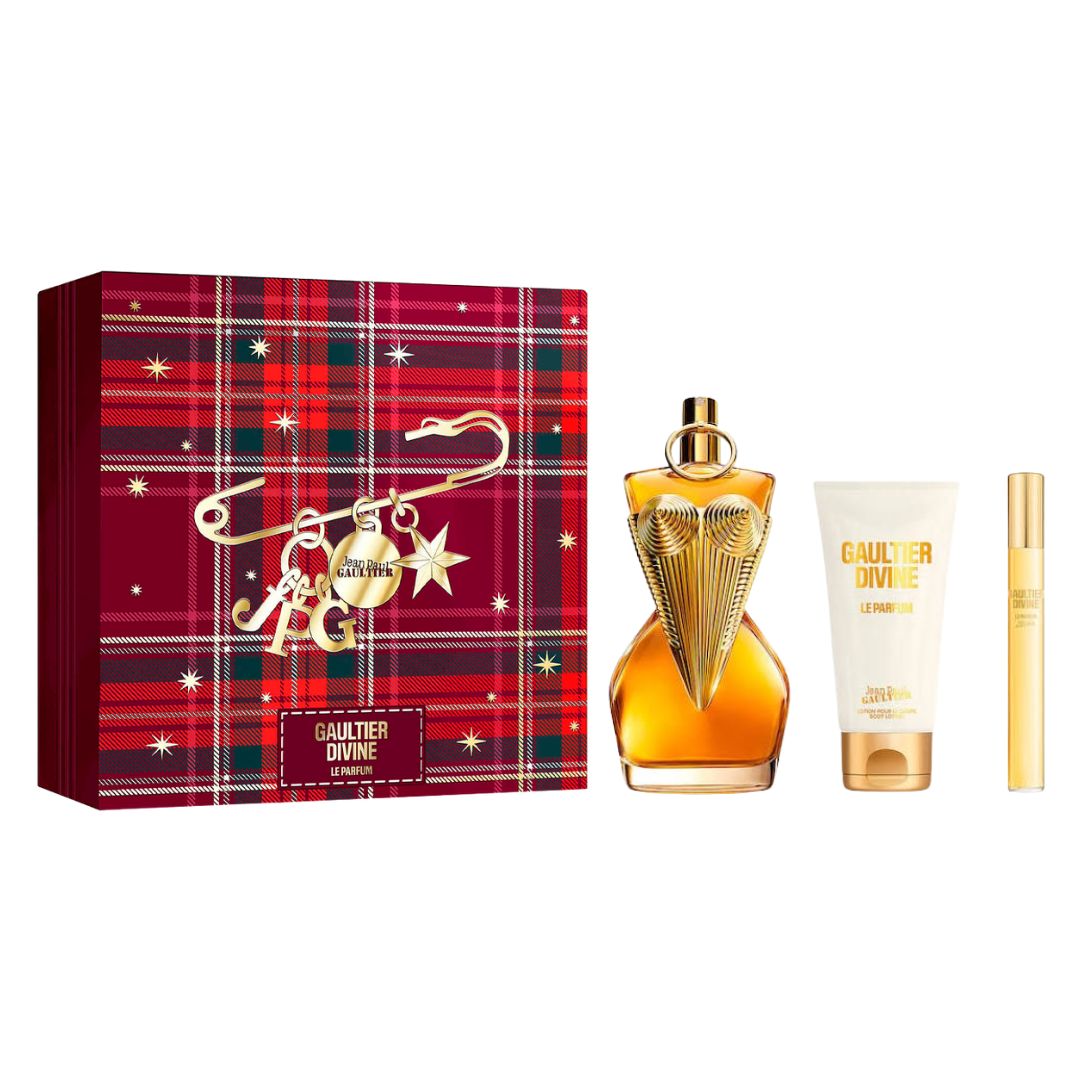 Jean Paul Gaultier Divine Le Parfum EDP Intense 100ml 3pc Gift Set