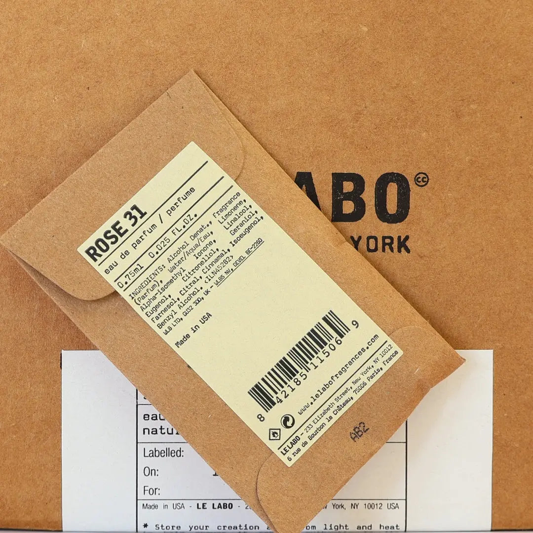 Le Labo ROSE 31 EDP 0.75ml Sample Pack Le Labo