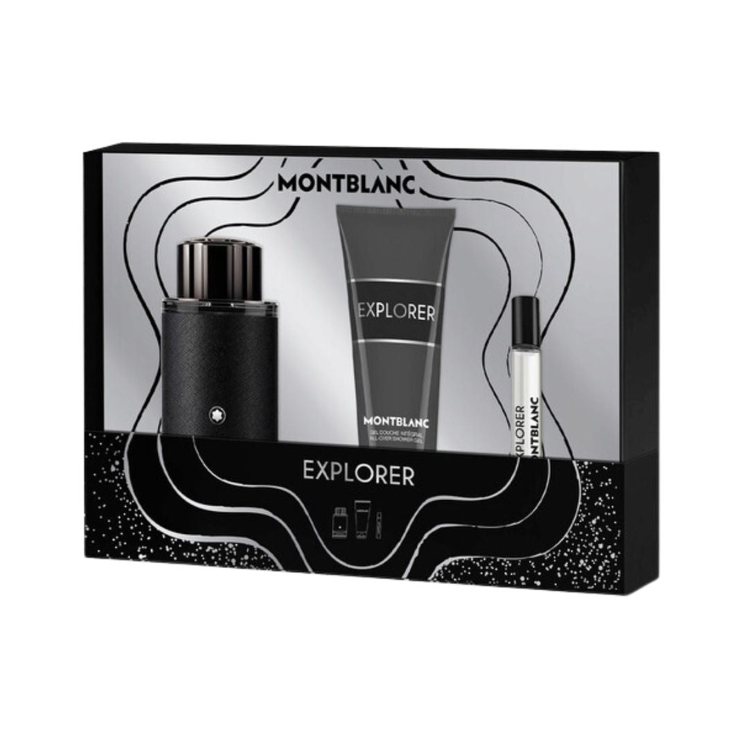 Mont Blanc Explorer EDP 100ml 3pc Gift Set For Men in NZ