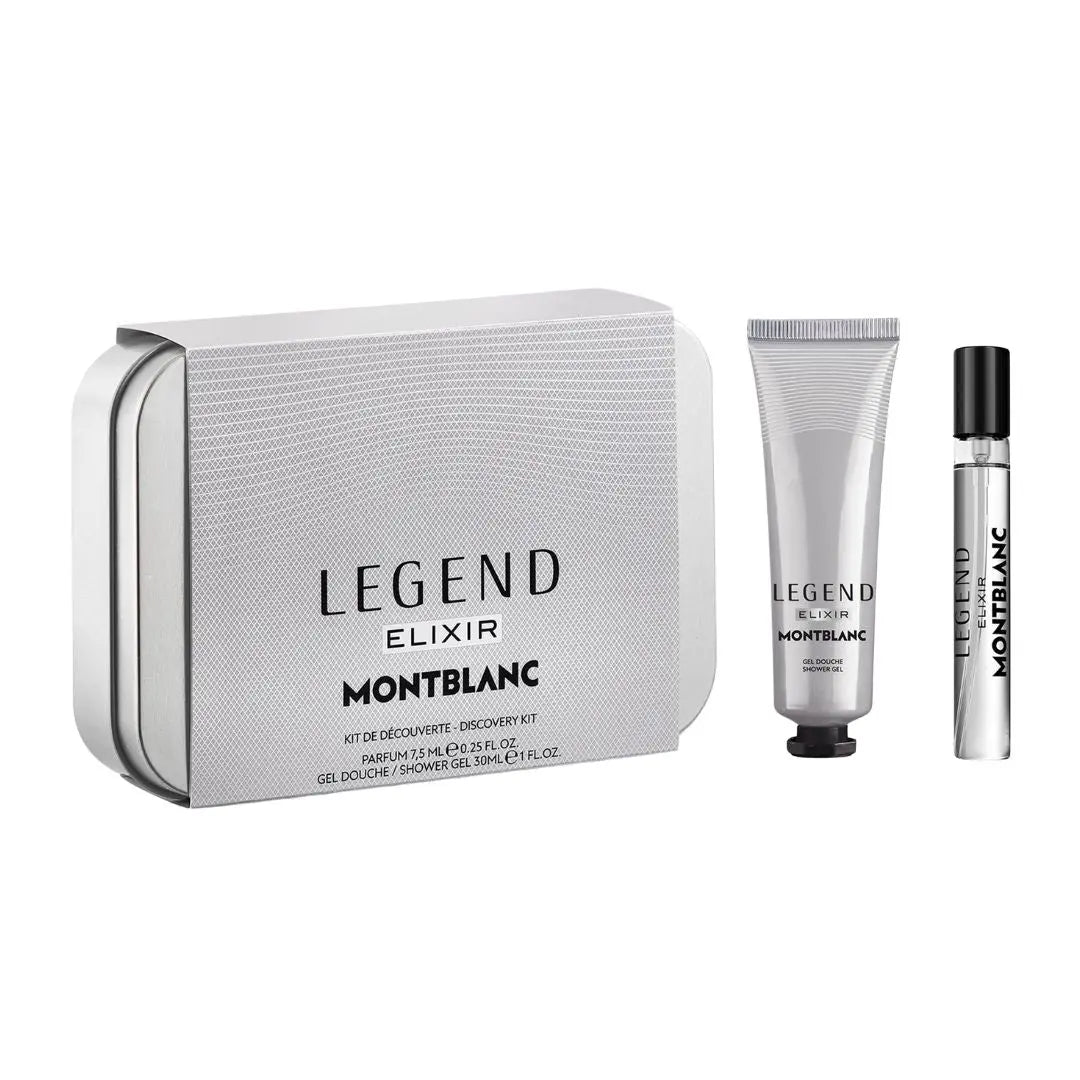 Mont Blanc Legend Elixir Discovery Kit Mont Blanc include 7.5 parfum and 30ml shower gel