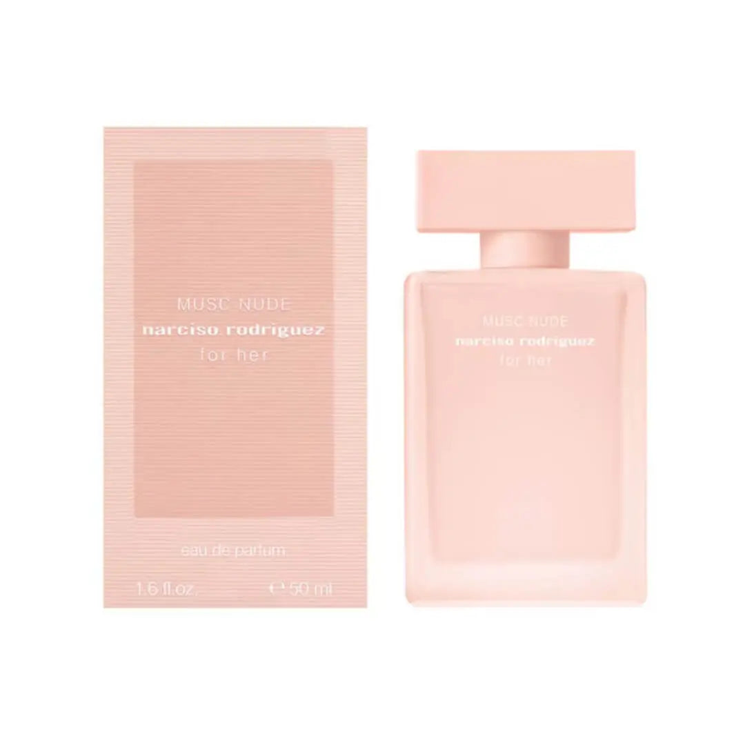 Narciso Rodriguez Musc Nude EDP 50ml perfume bottle and box