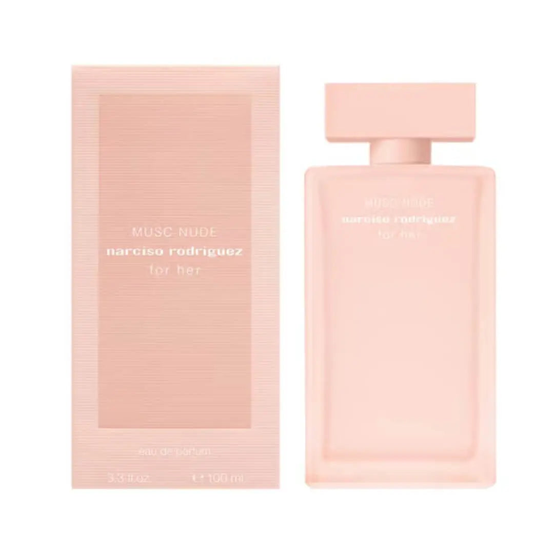 Narciso Rodriguez Musc Nude EDP 90ml perfume bottle and box
