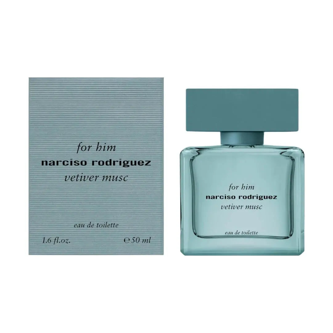 Narciso Rodriguez Vetiver Musc EDT 50ml perfume bottle and box