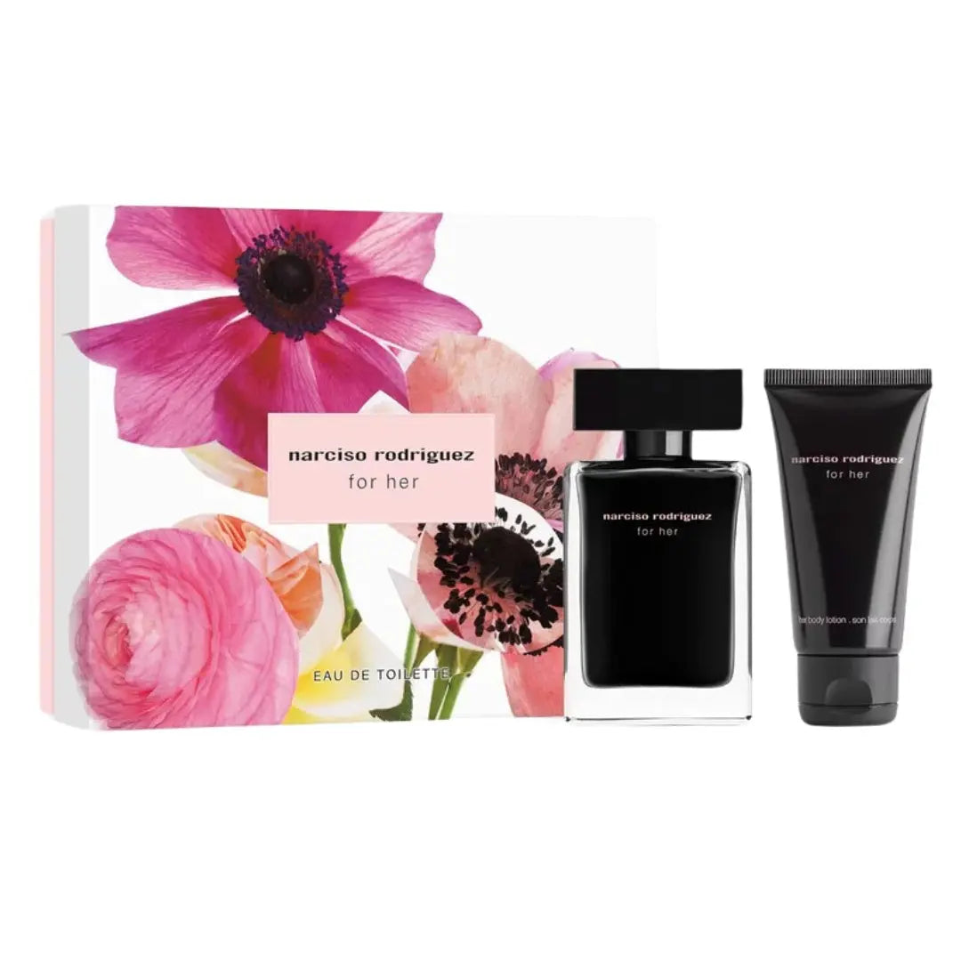 Narciso Rodriguez For Her EDT 50ml and body lotion 50ml gift set