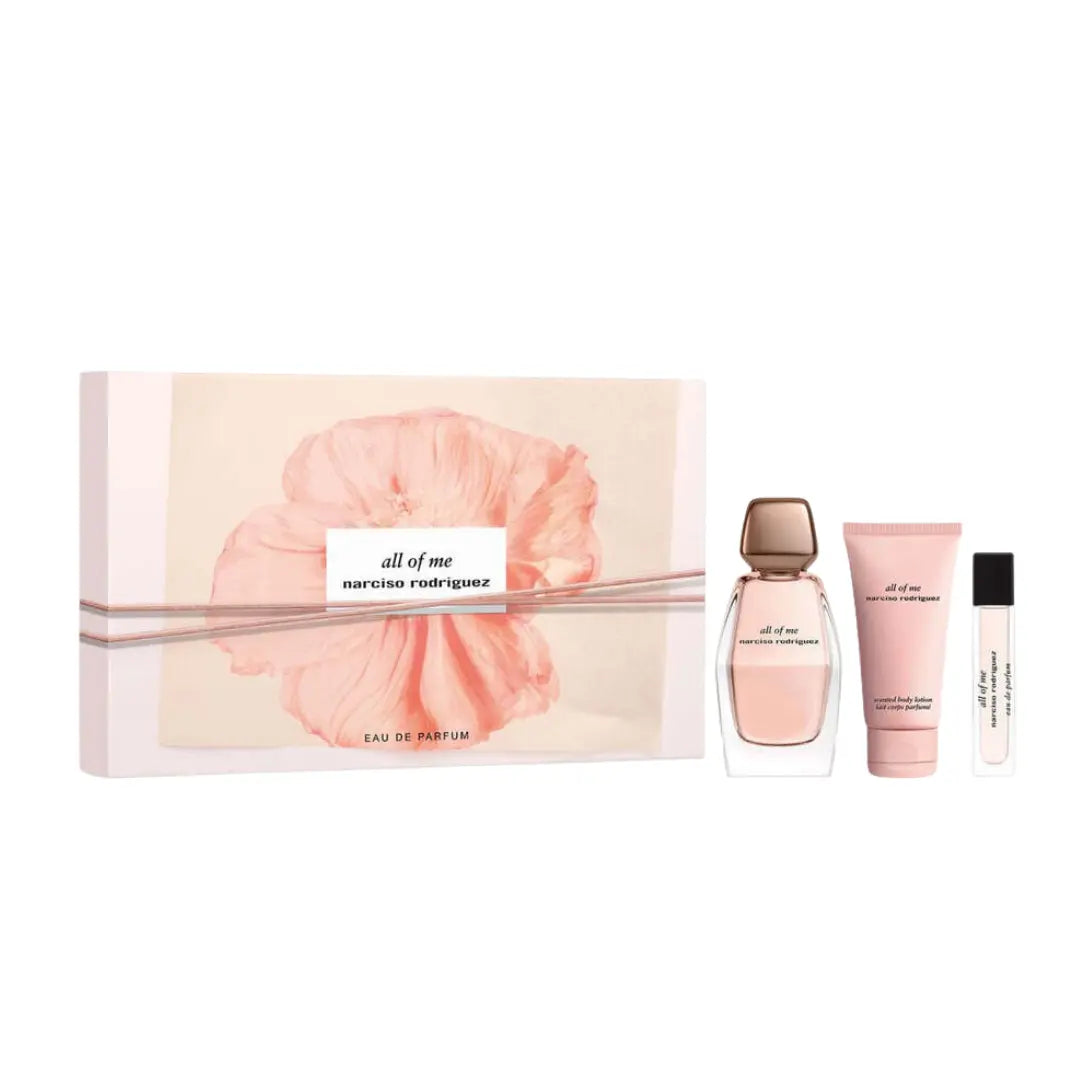 Narciso Rodriguez All of Me EDP 90ml, 50ml body lotion and 10ml travel spray gift set