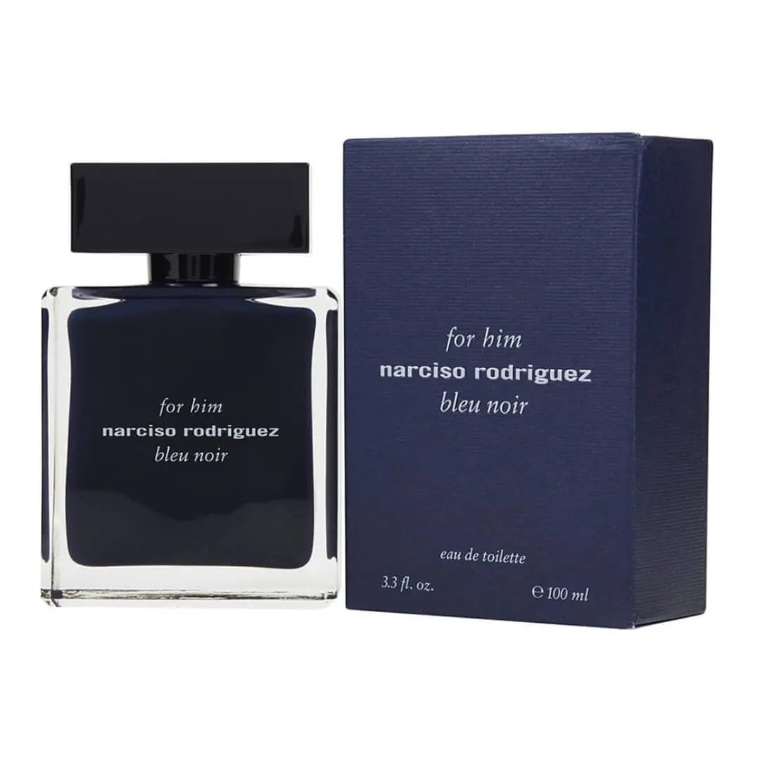 Narciso Rodriguez Bleu Noir EDT 50ml perfume bottle and box