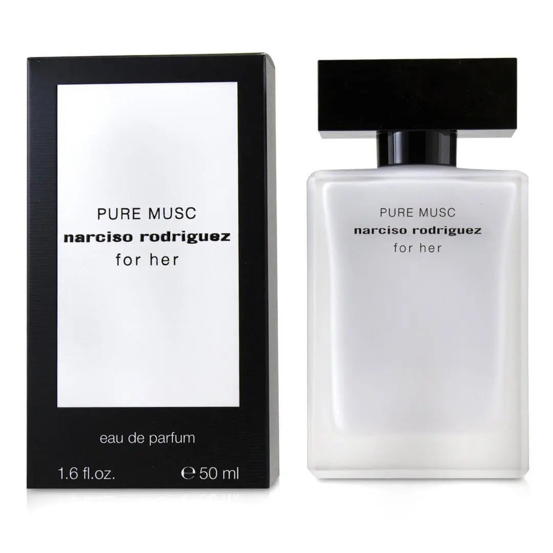 Narciso Rodriguez Pure Musc EDP 50ml perfume bottle and box