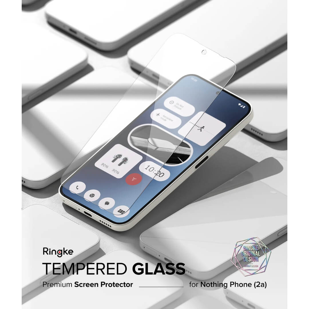 Nothing Phone 2a Tempered Glass Protector By Ringke 2 Pack